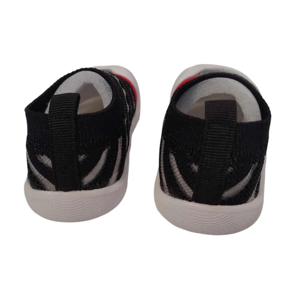 Baby Shoes Boy Girl Infant Striped Sneakers Non Slip First Walkers 9-12 Months
